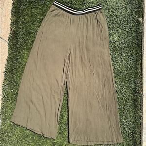 Anthropologie x Dolan Left Coast Palazzo Wide Leg Pants Flowy Boho Trousers XL